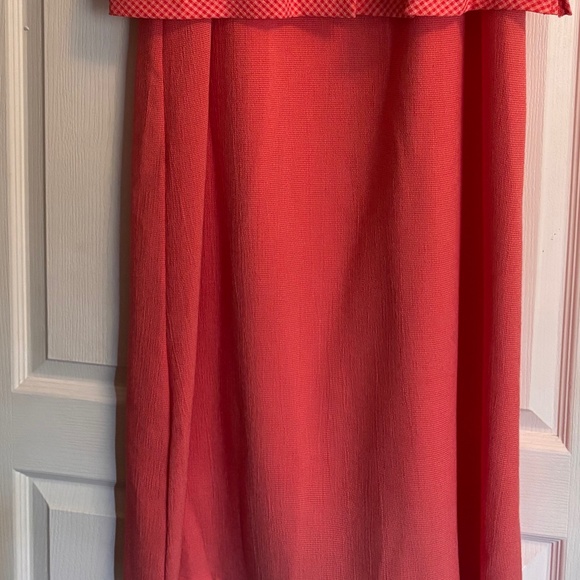 Coral Dress w/Short Jacket - Picture 2 of 8